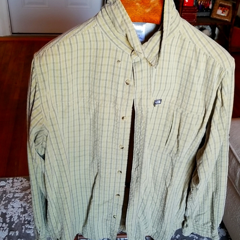North Face fishing shirt
